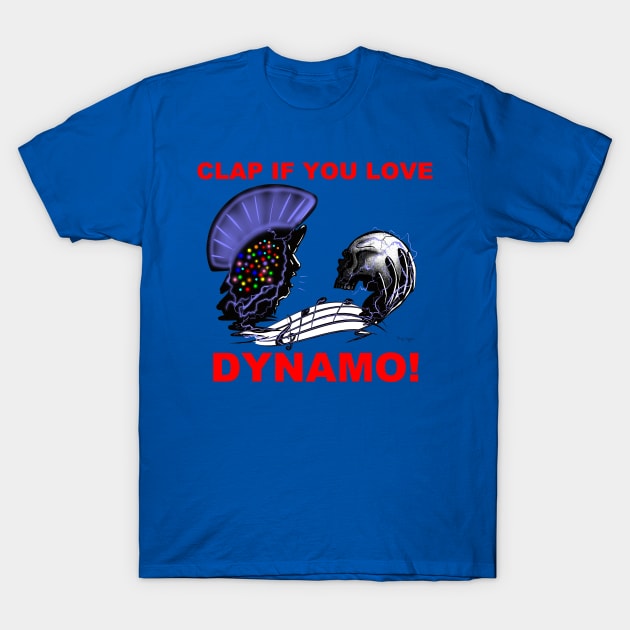 Running Man Dynamo T-Shirt by DougSQ